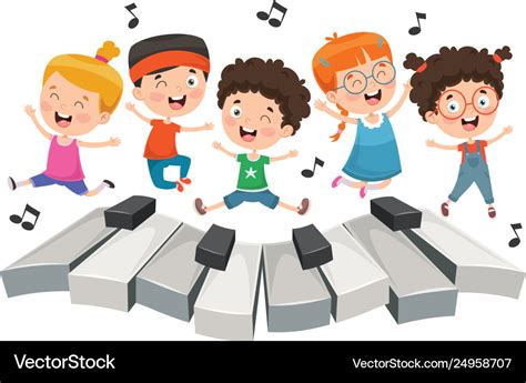 Children music Royalty Free Vector Image - VectorStock