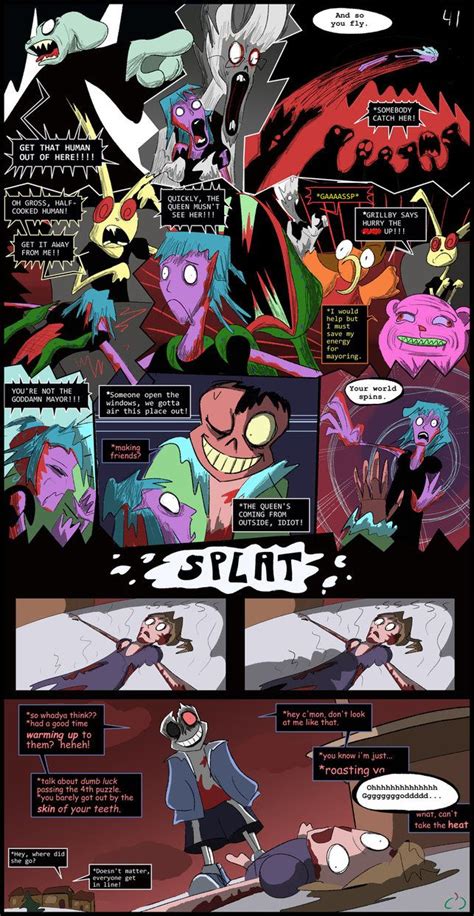 Horrortale Comic 41: Roasted by Sour-Apple-Studios | Horrortale, Comics, Anime undertale