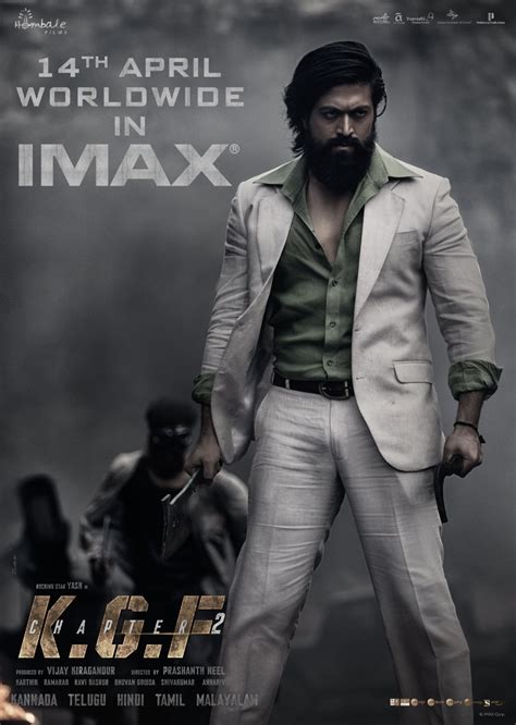 IMAX's KGF Chapter 2 poster has a rugged Rocky in a fierce look | CiniMirror