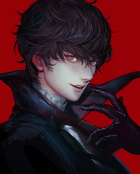 First post of my fanart of Akira/Ren!! : r/Persona5