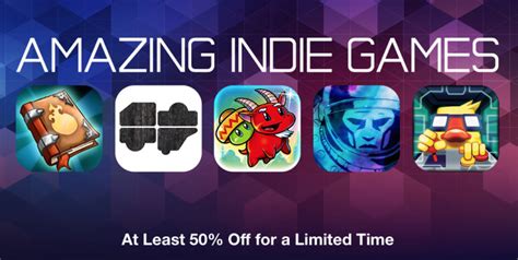 Apple highlighting indie game sales in featured App Store section