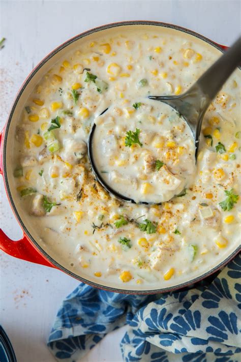 Easy Chicken Corn Chowder - Recipe Girl