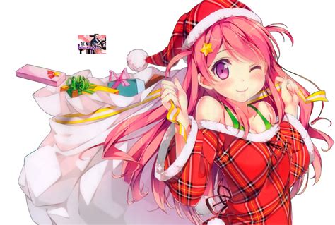 Cute Anime Girl Christmas Wallpapers HD | PixelsTalk.Net