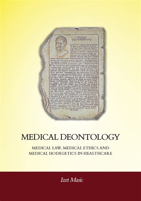 Medical Deontology: medical law, medical ethics and medical hodegetics in health care – Avicena ...