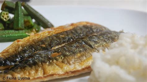 Fiona's Japanese Cooking: Saba shioyaki - grilled mackerel recipe