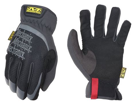 MECHANIX WEAR Mechanics Gloves: XL ( 11 ), Mechanics Glove, Full Finger, Synthetic Leather, 1 PR ...