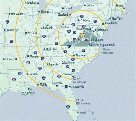 Map - Augusta County Economic Development