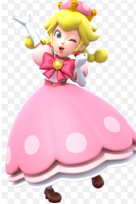 Princess Peach in Mario Kart