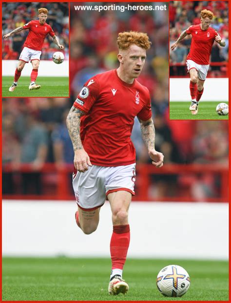 Jack COLBACK - League Appearances - Nottingham Forest FC