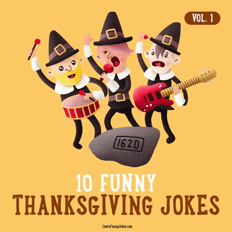 10 Funny Thanksgiving Jokes - Thanksgiving dad jokes you can tell your kids - Volume 1 — Learn ...