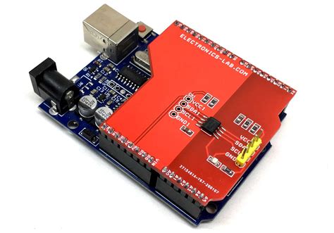 Optically Isolated Bidirectional I2C Shield For Arduino - Electronics-Lab.com