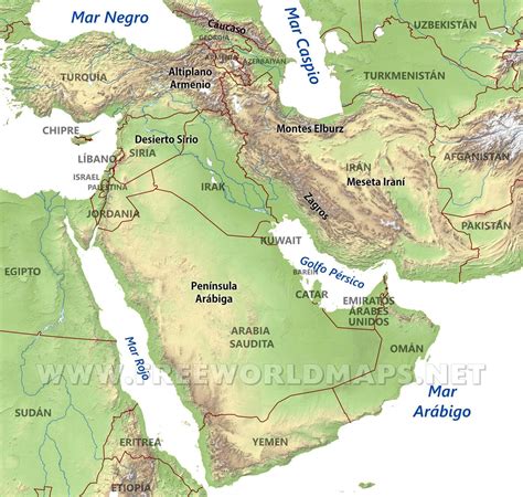 omitir Morbosidad Cuyo mapa de oriente proximo costilla olvidadizo ballena