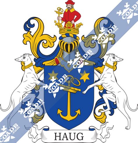 Haug Family Crest, Coat of Arms and Name History