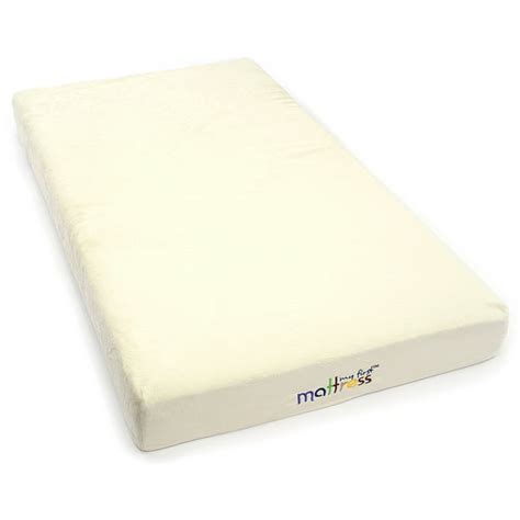 My First Crib Mattress, Memory Foam Crib Mattress, Removable Waterproof Cover, Plush ...