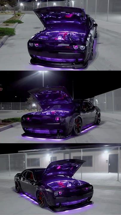 Dodge Challenger Underglow Colors - YouTube