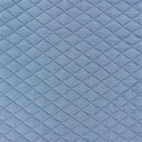 Quilted fabric single-sided diamond - Niagara Blue - MPM