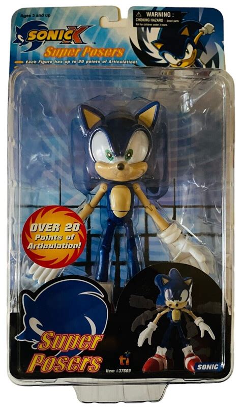 Sonic the Hedgehog: Sonic X Super Posers Action Figure NEW SEALED Toy ...