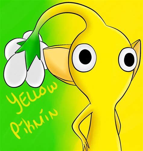 YELLOW Pikmin by SonicForTheWin2 on DeviantArt