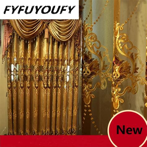 Aliexpress.com : Buy Chenille Jacquard European luxury classic embroidery shade decorative ...