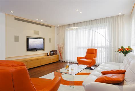 24 Orange Living Room Ideas and Designs (Wow)