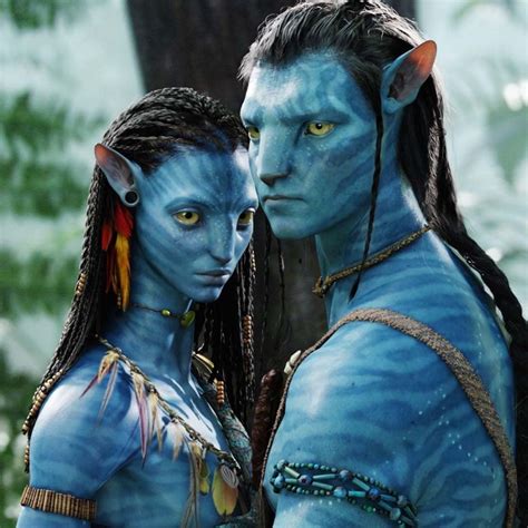 2048x2048 Resolution Zoe Saldana and Sam Worthington Avatar Movie Ipad Air Wallpaper ...