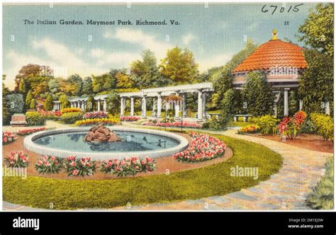 The Italian Garden, Maymont Park, Richmond, VA. , Parks, Tichnor ...