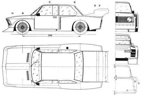 Bmw M3 2002 Blueprints : BMW M3 E30 - 2D drawing (blueprints) - 30213 - Model COPY - English ...