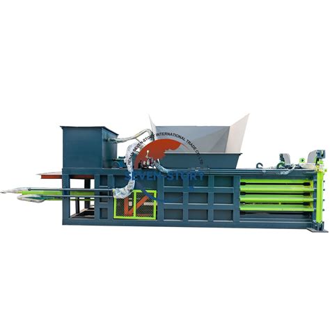 Professional Automatic Hydraulic Horizontal Waste Paper Baler Press ...