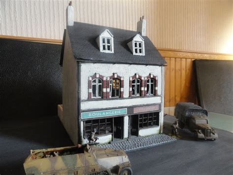 Wargaming Buildings: 28mm WW2 Building