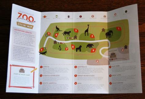 Jacksonville Zoo by Kristen Smeehuyzen, via Behance | Zoo map, Zoo logo ...