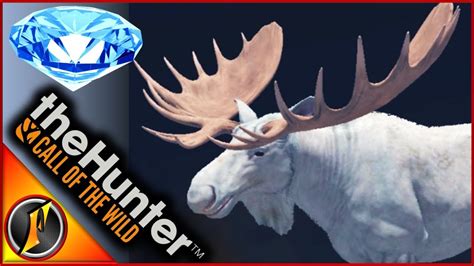 Albino DIAMOND Moose? | theHunter Call of the Wild - YouTube