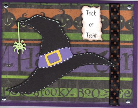 PAPER CRAFTS WITH THE PINK ARMADILLO: Witches Hat