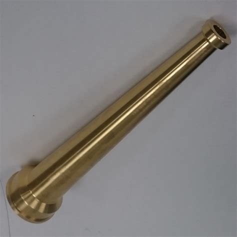 1-1/2" Brass Straight Stream Nozzle | Free Shipping