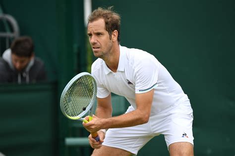 Photo : Richard Gasquet lors du tournoi de tennis Wimbledon 2022, le 30 juin 2022. - Purepeople