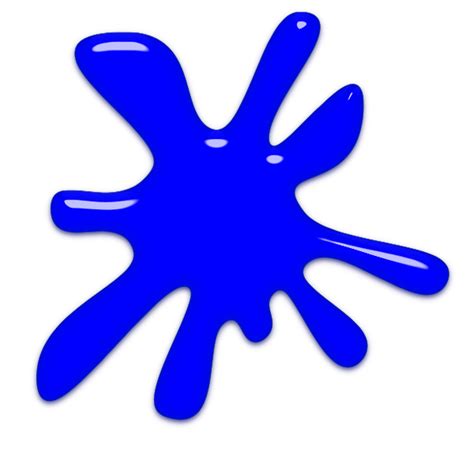 Blue Paint Splash Png - ClipArt Best