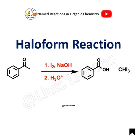 Haloform Reaction - NROChemistry