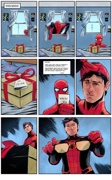 Fan-Made Comic Strip Features Spider-Man Getting One Final Gift From ...