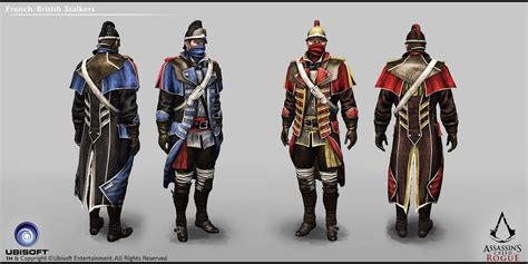 Tihomir Dimitrov: Assassin's Creed: Rogue Gameplay / Soldiers Characters