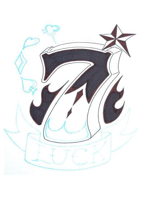 Lucky 7 Tattoo by TINNOKA on DeviantArt