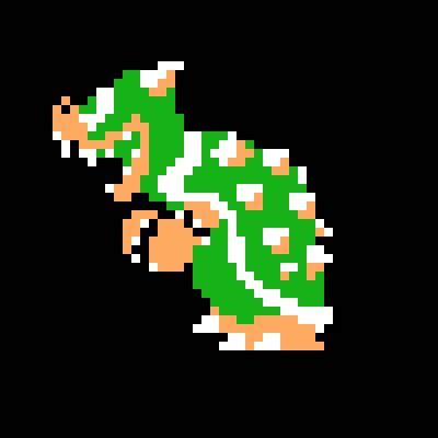 18 bit pixels | 8-Bit Bowser - Super Mario and Friends new Adventure Wiki | Pixel art, Bowser ...