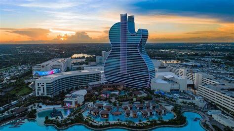 Hard Rock Hotel Opens World's First Guitar-Shaped Hotel in Florida ...