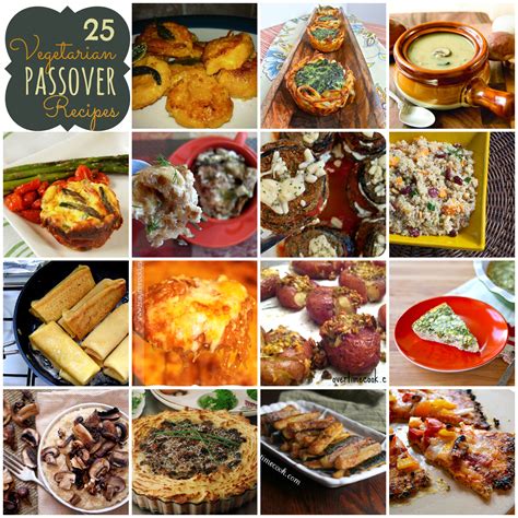 25 Vegetarian Passover Recipes
