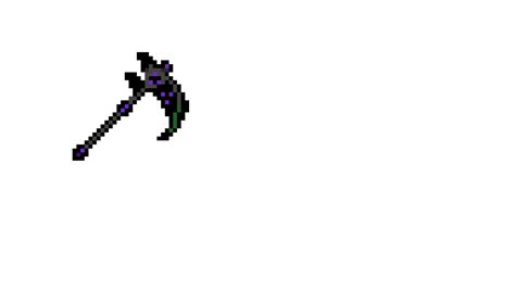 Pixilart - death sickle Terraria by blockmaster111