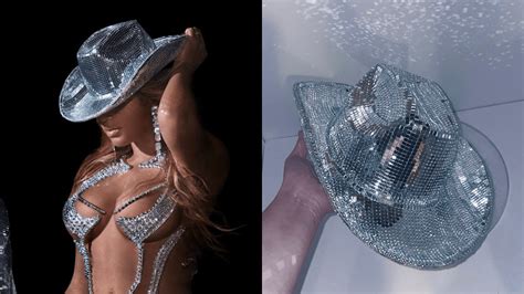 Fans Found Beyoncé’s Mirrored Cowboy Hat On Etsy