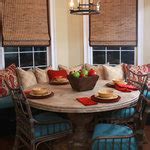 Magnolia Round Dining Table - Farmhouse - Dining Tables - by The Khazana Home Austin Furniture Store