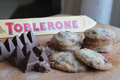 Toblerone Shortbread Cookies