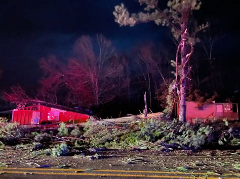 Northeast Louisiana Cleaning Up Today from Tornado Damage