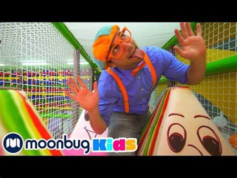 Blippi Visits The Play Place Indoor Playground! | Learning With Blippi | Educational Videos For ...