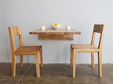 Wall Fold Away Dining Tables for Small Spaces | Wall Mounted Folding Table Wall Mounted Dining ...