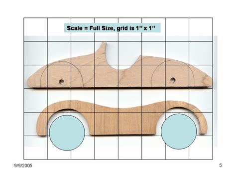 Blueprints Toy Car PDF Woodworking